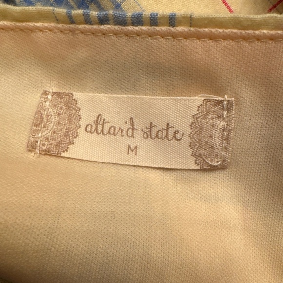 Altar'd State Women’s Plaid Wrap Mini Skirt - Picture 8 of 8